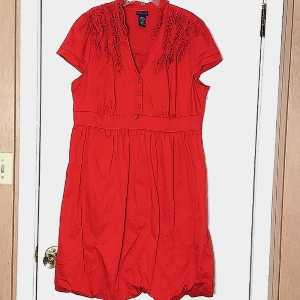 TORRID dress red size 16
